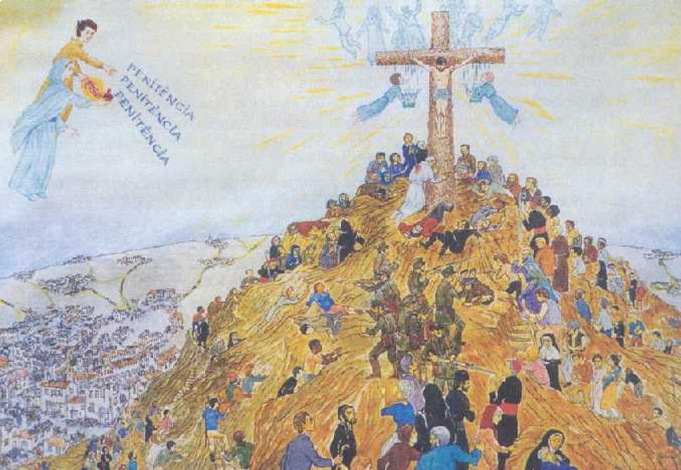 Obraz 3.fatimského tajomstva